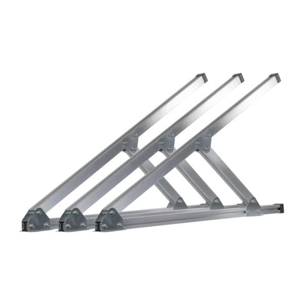 Set di montaggio per centrale elettrica da balcone per giardino, tetto piano e parete.