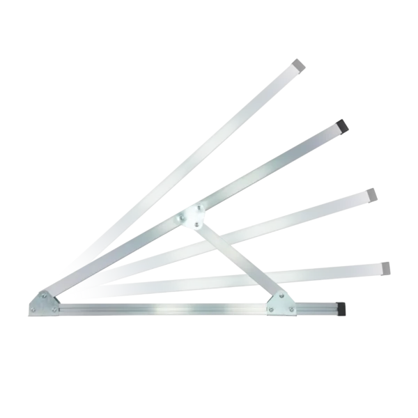 Set di montaggio per centrale elettrica da balcone per giardino, tetto piano e parete.