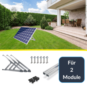 Staffa di montaggio per centrali elettriche da balcone