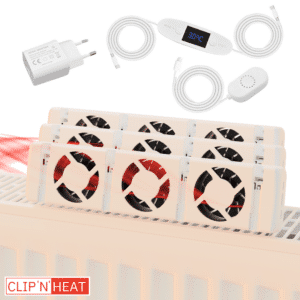 Ventilatore per radiatore Triplo con dotazione