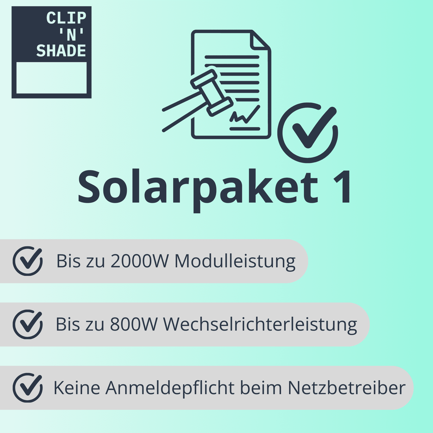 Il pacchetto solare 1 porta molte semplificazioni per le centrali elettriche da balcone