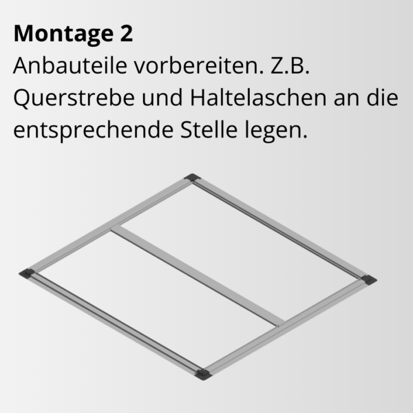 Zanzariera a cornice fissa, punto di installazione 2, zanzariera, istruzioni, installazione