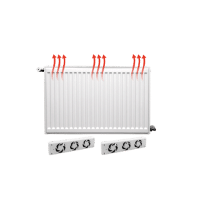 Radiatore con ventola per una maggiore efficienza