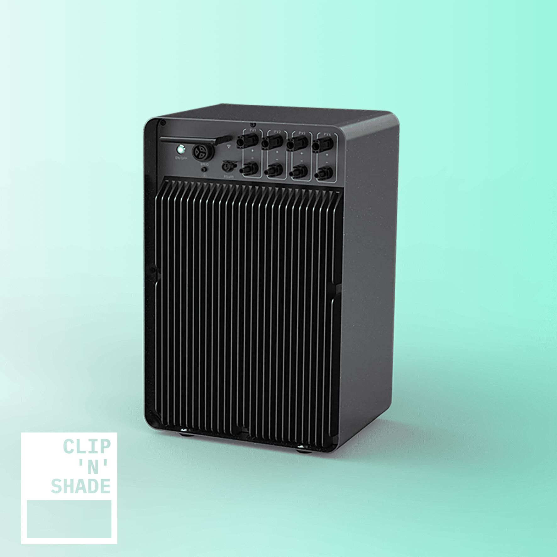 Sistema di stoccaggio Marstek Jupiter-C con inverter integrato da 800W - vista posteriore