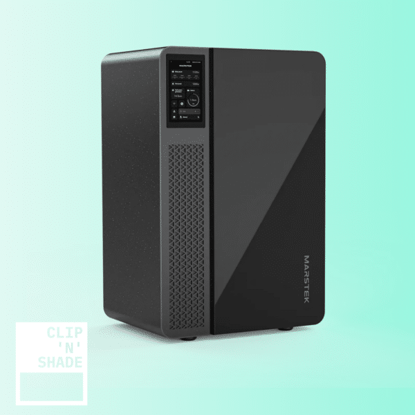 Sistema di stoccaggio Marstek Jupiter-C con inverter integrato da 800W - vista posteriore